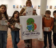 Presentación del logo ganador del “Club de Lectura Infantil” y del libro de Nicol Díaz 