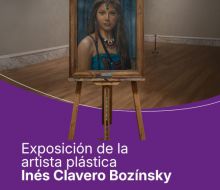 Apertura de exposición artista plástica Inés Clavero Bozínsky