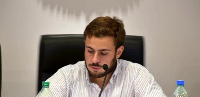 Edil Sebastián Rodríguez propone la creación de una Escuela de Tránsito Departamental