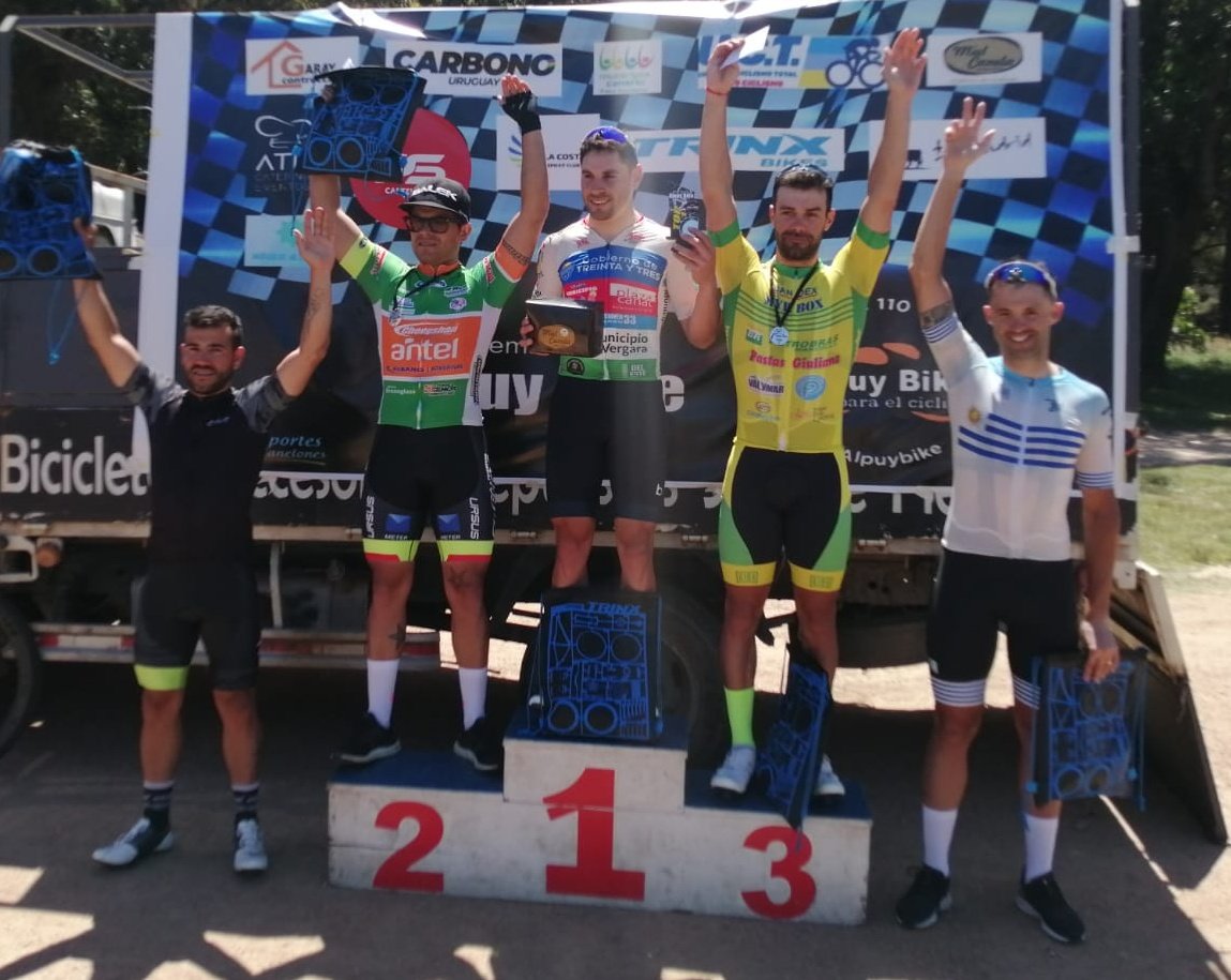 Fernando Méndez fue segundo en el Gran Premio Alpuy Bike