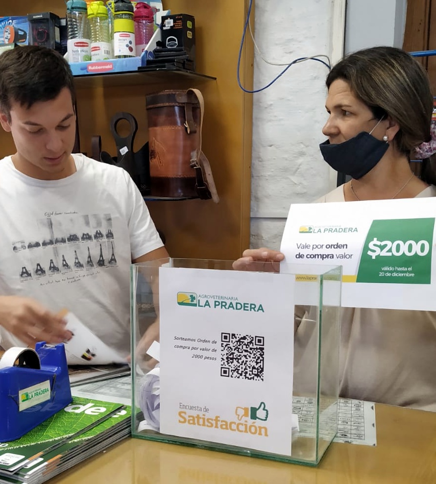 Agroveterinaria La Pradera premió a clientes que participaron de encuesta virtualjpg