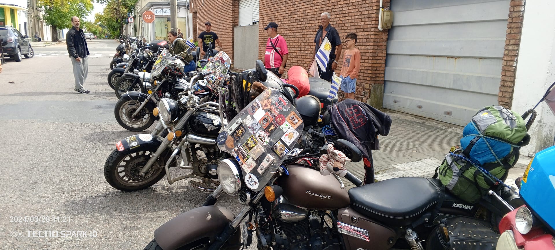 Grupo de motociclistas realizó donación a Florida