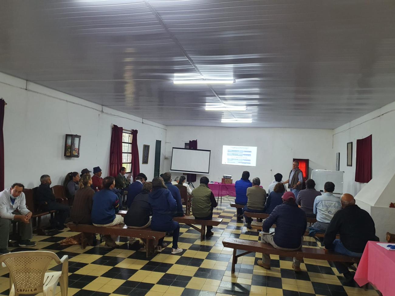 Jornada para técnicos y productores en el marco del llamado Más Agua para el desarrollo rural