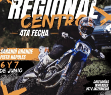 4ª fecha del Campeonato Regional Centro de Motociclismo en Sarandí Grande