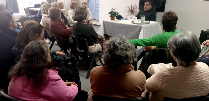 Hilario Castro encabezó una charla sobre los orígenes del departamento de Florida