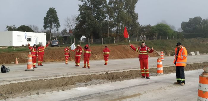  Paro parcial del PIT-CNT reunió a trabajadores de varios gremios en Florida