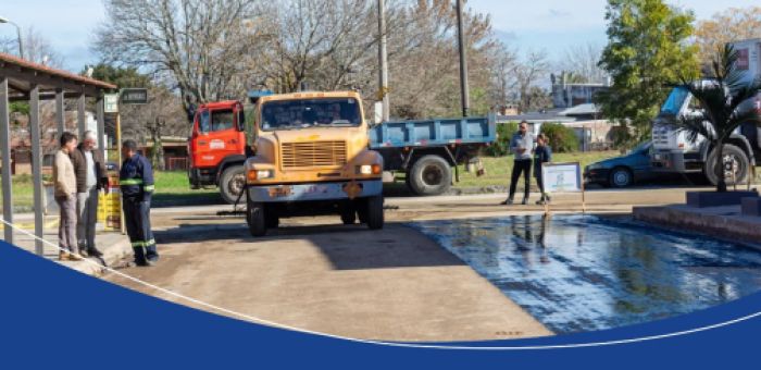 Inauguración de obras de pavimentación en barrio 12 de Octubre de Sarandí Grande