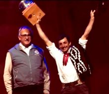 Jinete cerrillense ganó en el Prado y cumple promesa a San Cono 