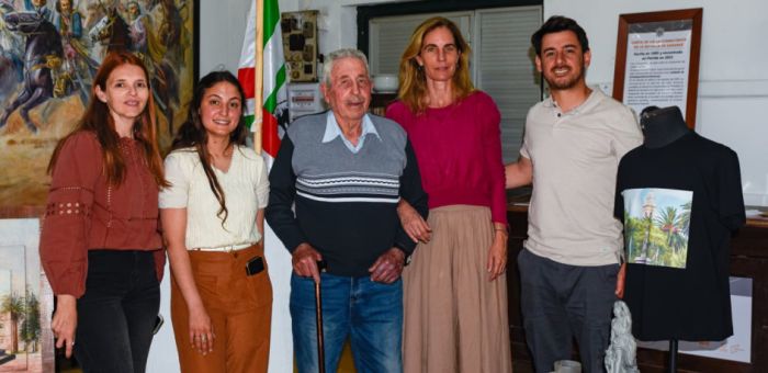 Celestino Martínez visitó Sarandí Grande