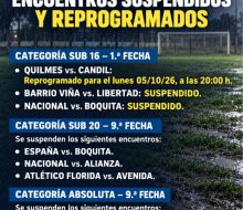 Suspenden partidos del sábado de la Liga de Fútbol de Florida