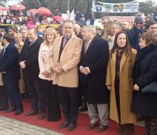 Presidente Yamandu Orsi en los actos por un nuevo aniversario de la Declaratoria de la Independencia