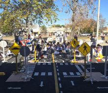 Mayo Amarillo: Escuela de Tránsito de Florida participó de actividad en Durazno