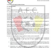 Fútbol de Florida: no habrá árbitros disponibles para ninguna categoría