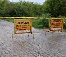 Pasos cortados en el departamento