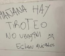 Denuncian amenazas en centros educativos y se activan protocolos