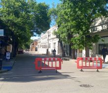 Cierre temporal de calle Independencia por trabajos en el edificio comunal