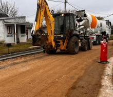 Avanzan las obras de consolidación urbana en La Macana