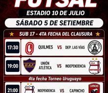 Intensa actividad de salonismo en el estadio 10 de Julio