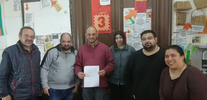 Estudiantes de UTU Florida avanzan en un proyecto de etiquetado en Braille