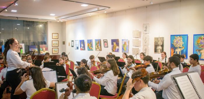 15 años del Núcleo Sinfónico: La Orquesta Infantil de Florida celebró su primer concierto del año