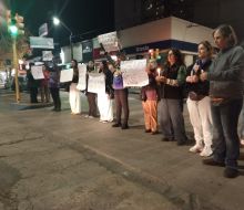 Colectivo 8M se movilizó en Florida tras un nuevo femicidio en nuestro pais