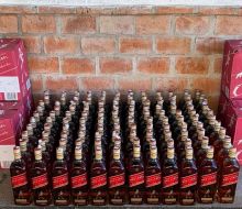 Incautan 120 botellas de whisky en operativo policial en ruta 7