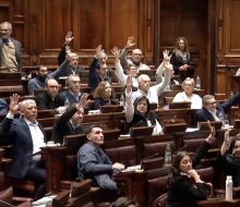 Asamblea General aprobó moción del FA sobre Cardama, que obtuvo mayoría luego de que Cabildo Abierto se retirara de sala