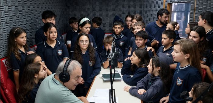 “Filma Florida”: Alumnos del Colegio del Huerto visitaron nuestros estudios