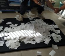 "Rumbo al Mundial": Carnes Plaza Italia regaló el primer TV 75¨