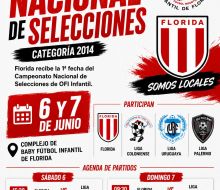 Baby Fútbol: Florida recibe la primera fecha del Nacional de Selecciones categoría 2014