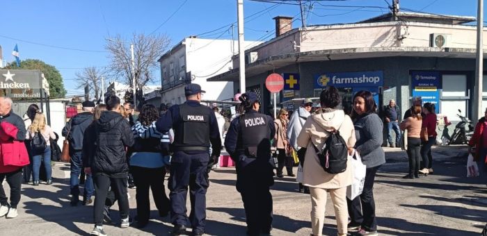 Policía brindó recomendaciones en el marco de las festividades de San Cono