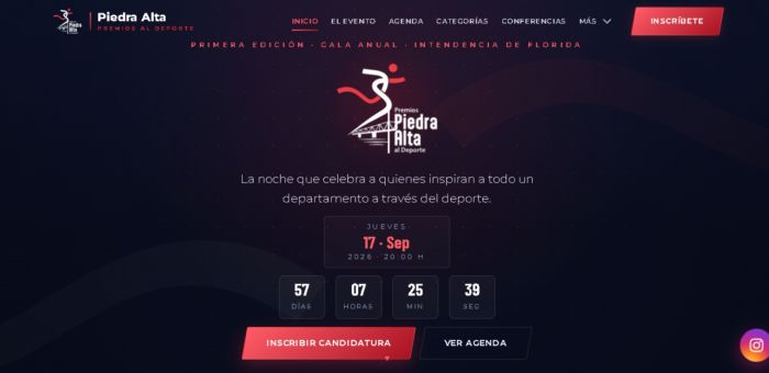 La Intendencia de Florida lanzó los Premios Piedra Alta al Deporte