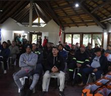 Intendencia y Escuela MAFRA realizan capacitación en maquinaria vial 