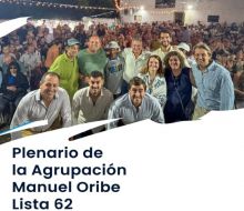 Plenario de Abril de la Agrupación Manuel Oribe