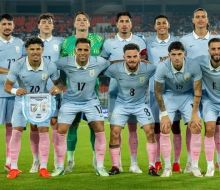 Uruguay goleó a India 6-1 en Calcuta, en el cierre de su gira de amistosos en Asia