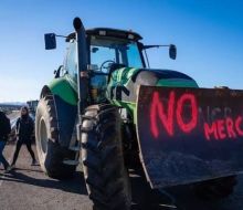Gremios agropecuarios españoles convocan a una movilización en que rechazan el acuerdo con el Mercosur
