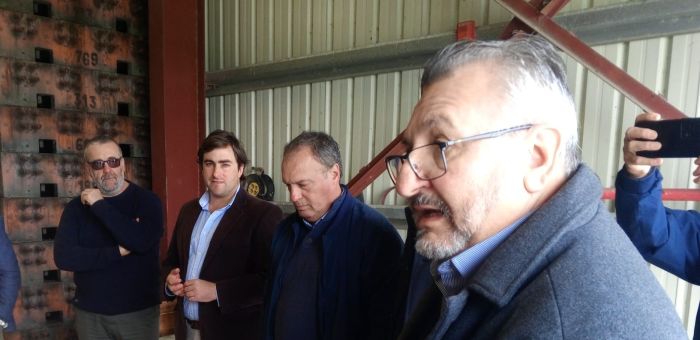 Visita de autoridades de la Administración Nacional de Puertos al Proyecto "Polo Florida"  