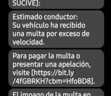 La Intendencia de Florida alerta por mensajes falsos sobre multas de tránsito