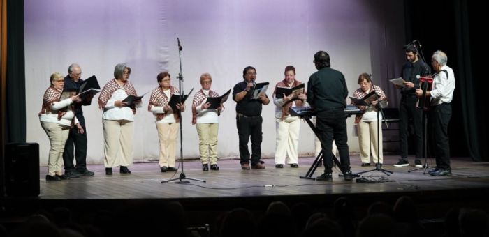 Se realizó el Festival de Coros de Personas Mayores