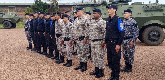 Finalizó en Florida la capacitación de policías para conducir vehículos blindados