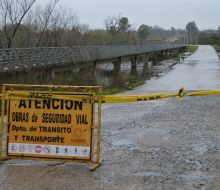 Cierre del paso vehicular en el Paso de los Dragones