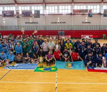 Brasil se consagró campeón del Sudamericano Sub 21 de Futsal de Sordos