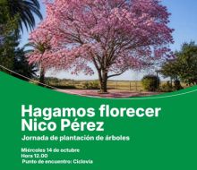 Hagamos florecer nuestras localidades llega a Cerro Chato, Valentines, Nico Pérez e Illescas