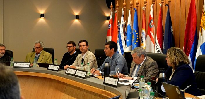 Carlos Enciso presidió una nueva sesión plenaria del Congreso de Intendentes