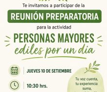 Reunión preparatoria para “Personas Mayores: Ediles por un Día” en Florida