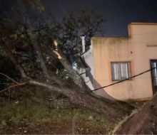 Temporal en Salto dejó una mujer fallecida y provocó importantes destrozos