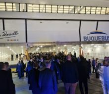Buquebus inauguró el China Zorrilla en Buenos Aires: Orsi no viajó por un problema de salud