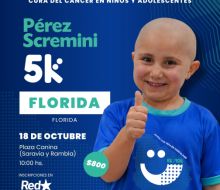 El próximo domingo se corre la 5K de la Fundación Pérez Scremini