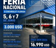Chevrolet Florida realiza su Gran Feria Nacional