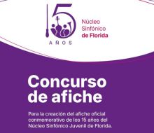 Concurso para afiche oficial de los 15 años del Núcleo Sinfónico